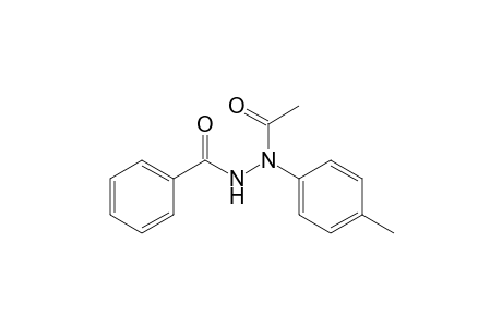 Benzoic acid, 2-acetyl-2-(4-methylphenyl)hydrazide