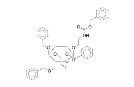 2-BENZYLOXYCARBONYLAMINOETHYL 3-O-ALLYL-2,4,6-TRI-O-BENZYL-ALPHA-D-MANNOPYRANOSIDE