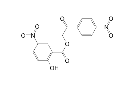 2-(4-Nitrophenyl)-2-oxoethyl 2-hydroxy-5-nitrobenzoate