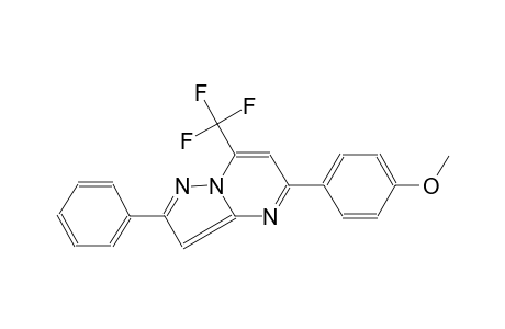 methyl 4-[2-phenyl-7-(trifluoromethyl)pyrazolo[1,5-a]pyrimidin-5-yl]phenyl ether