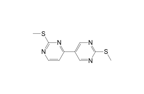 4,5'-Bipyrimidine, 2,2'-bis(methylthio)-