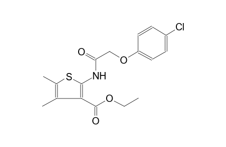 ethyl 2-{[(4-chlorophenoxy)acetyl]amino}-4,5-dimethyl-3-thiophenecarboxylate