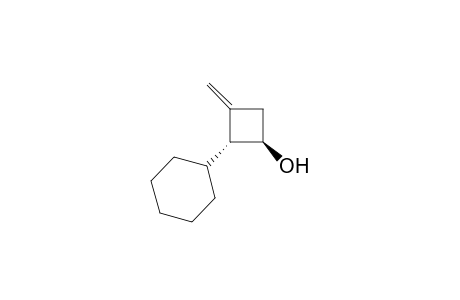 trans-2-Cyclohexyl-3-methylenecyclobutanol