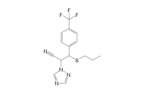 1H-1,2,4-Triazole-1-acetonitrile, alpha-[(propylthio)[4-(trifluoromethyl)phenyl]methyl]-