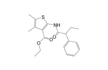 ethyl 4,5-dimethyl-2-[(2-phenylbutanoyl)amino]-3-thiophenecarboxylate