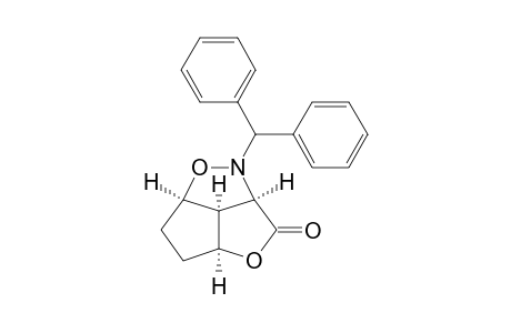 (3R*,3aS*,4S*,6aR*)-Tetrahydro-3,4-ethano-1-(diphenylmethyl)-1H,6H-furo[3,4-c]isoxazol-6-one