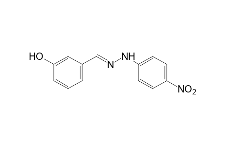 m-hydroxybenzaldehyde, (p-nitrophenyl)hydrazone