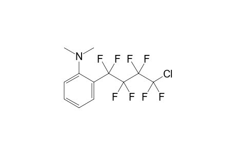 2-(4-Chlorooctafluorobutyl)-N,N-dimethylaniline
