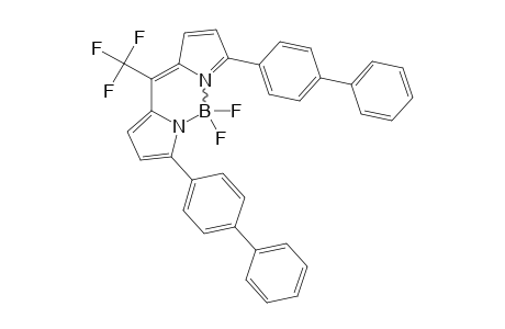 4,4-DIFLUORO-3,5-BIS-[(1,1-BIPHENYL)-4-YL]-8-TRIFLUOROMETHYL-4-BORA-3A,4A-DIAZA-S-INDACENE