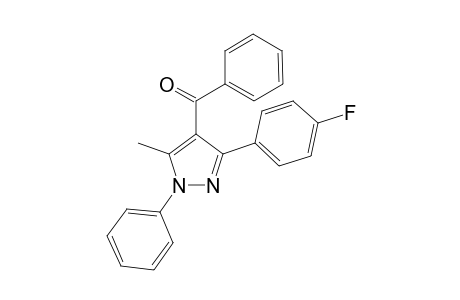 (3-(4-fluorophenyl)-5-methyl-1-phenyl-1H-pyrazol-4-yl)(phenyl)methanone