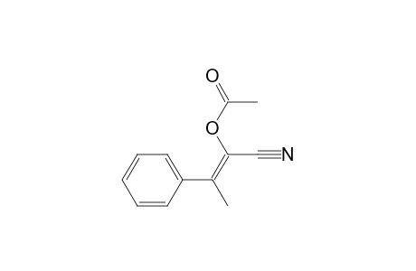 2-Butenenitrile, 2-(acetyloxy)-3-phenyl-, (Z)-