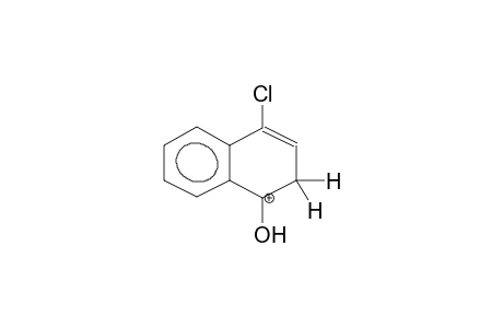 1-HYDROXY-4-CHLORONAPHTHALENONIUM ION