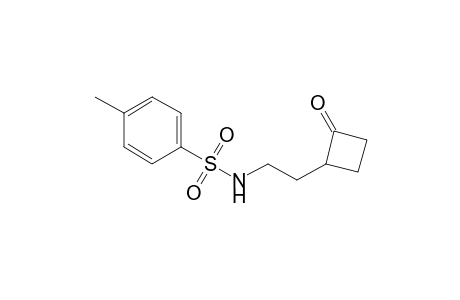 4-Methyl-N-[2-(2-oxocyclobutyl)ethyl]benzenesulfonamide