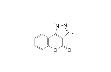 1,3-Dimethyl-1H-chromeno[4,3-c]pyrazol-4-one