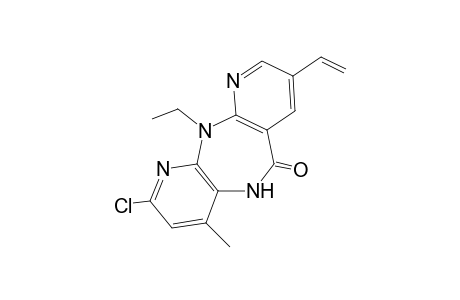 2-Chloro-5,11-dihydro-11-ethyl-4-methyl-8-vinyl-6H-dipyrido[3,2-b:2',3'-e][1,4]diazepin-6-one