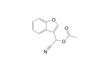 (Benzofuran-3-yl)(cyano)methyl acetate