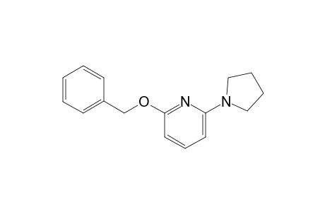 2-(benzyloxy)-6-(pyrrolidin-1-yl)pyridine