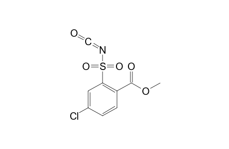 Benzoic acid, 4-chloro-2-(isocyanatosulfonyl)-, methyl ester