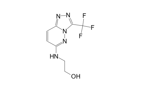 2-([3-(Trifluoromethyl)[1,2,4]triazolo[4,3-b]pyridazin-6-yl]amino)ethanol