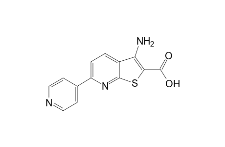 3-Amino-6-(4-pyridyl)thieno[2,3-b]pyridine-2-carboxylic acid