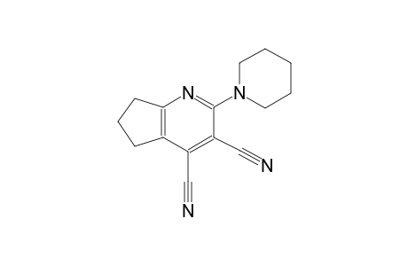 5H-cyclopenta[b]pyridine-3,4-dicarbonitrile, 6,7-dihydro-2-(1-piperidinyl)-