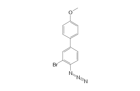 2-Azido-3-bromo-1-(4'-methoxy)biphenyl