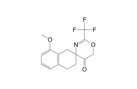 Spiro[naphthalene-2(1H),4'-[4H-1,3]oxazin]-5'(6'H)-one, 3,4-dihydro-8-methoxy-2'-(trifluoromethyl)-