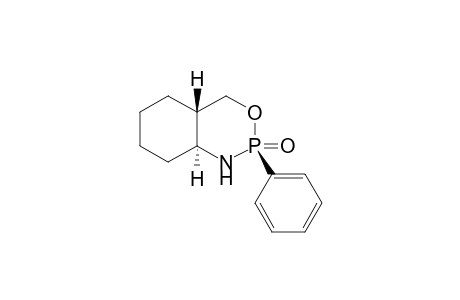 (2S,4aS,8aS)-trans-2-phenyl-1,4,4a,5,6,7,8,8a-octahydrobenzo[d][1,3,2]oxazaphosphinine 2-oxide