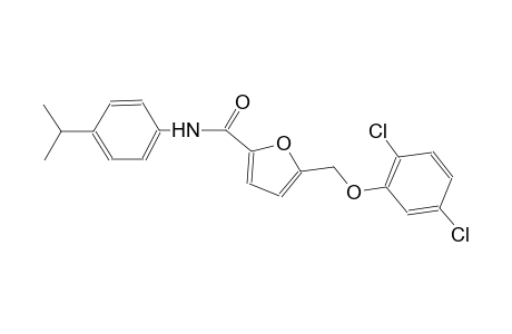5-[(2,5-dichlorophenoxy)methyl]-N-(4-isopropylphenyl)-2-furamide