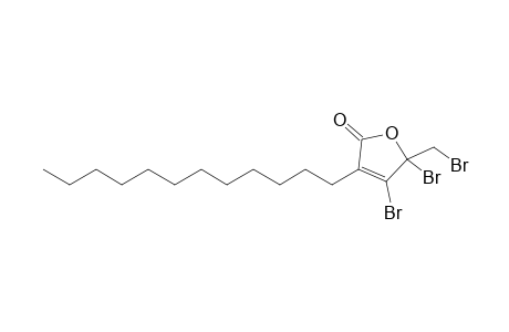 4,5-bis(bromanyl)-5-(bromomethyl)-3-dodecyl-furan-2-one