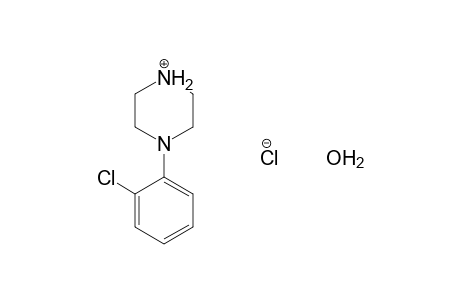1-(o-chlorophenyl)piperazine, hydrochloride, hydrate