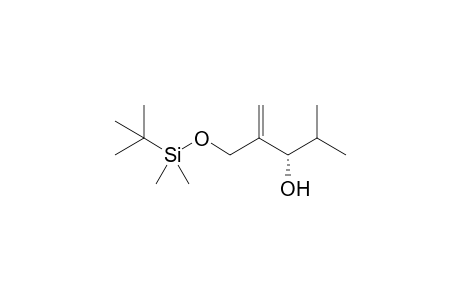 (S)-2-exo-Methylene-1-tert-butyldimethylsilyl-4-methylbutan-3-ol