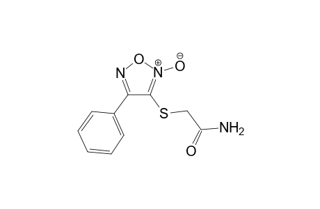 3-(Carbamoylmethylthio)-4-phenylfuroxan