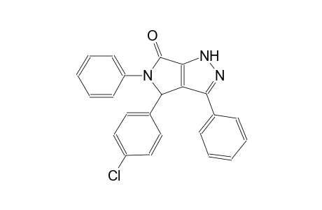 4-(4-chlorophenyl)-3,5-diphenyl-4,5-dihydropyrrolo[3,4-c]pyrazol-6(1H)-one