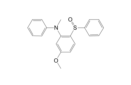 5-Methoxy-N-methyl-N-phenyl-2-(phenylsulfinyl)aniline