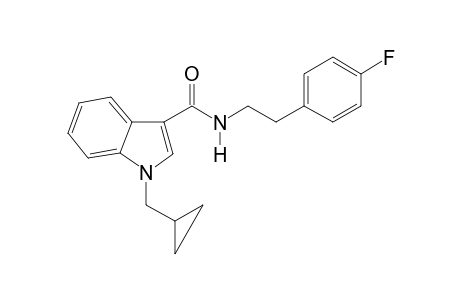 1-Cyclopropylmethyl-N-[2-(4-fluorophenyl)ethyl]-1H-indole-3-carboxamide