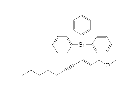 [(1Z)-1-(2-methoxyethylidene)oct-2-ynyl]-triphenyl-stannane