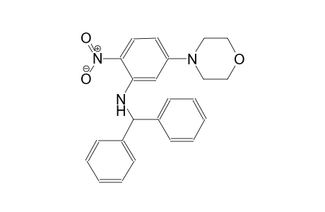 N-benzhydryl-5-(4-morpholinyl)-2-nitroaniline