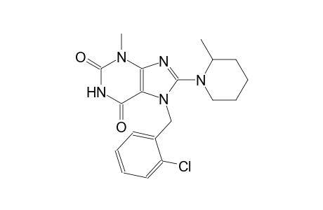 7-(2-chlorobenzyl)-3-methyl-8-(2-methyl-1-piperidinyl)-3,7-dihydro-1H-purine-2,6-dione