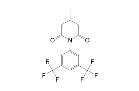 N-(alpha,alpha,alpha,alpja',alpha',alpha'-hexafluoro-3,5-xylyl)-3-methylglutarimide
