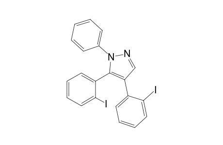 4,5-Bis(2-iodophenyl)-1-phenylpyrazole