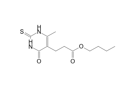 5-pyrimidinepropanoic acid, 1,2,3,4-tetrahydro-6-methyl-4-oxo-2-thioxo-, butyl ester