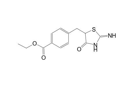 ethyl 4-[(2-imino-4-oxo-1,3-thiazolidin-5-yl)methyl]benzoate