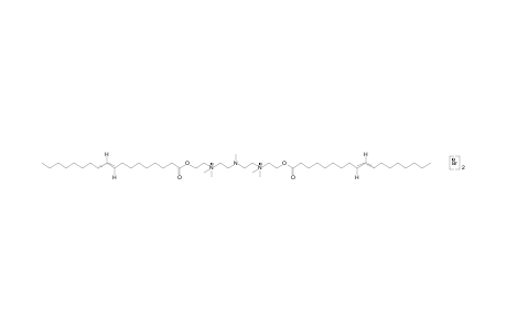 [(methylimino)diethylene]bis[dimethyl(2-hydroxyethyl)ammonium] dibromide, dioleate (ester)