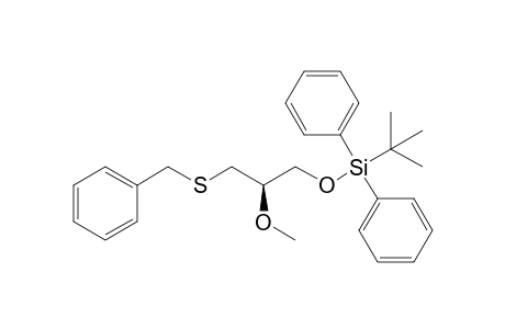 (R)-1-Benzylthio-3-(t-butyldiphenylsiloxy)-2-methoxypropane