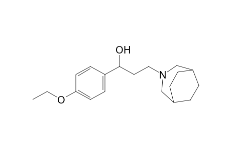 alpha-(p-ethoxyphenyl)-3-azabicyclo[3.2.2]nonane-3-propanol