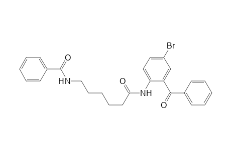 5-Bromo-2-((5'-benzoylaminopentyl)carbonylamino)benzophenone
