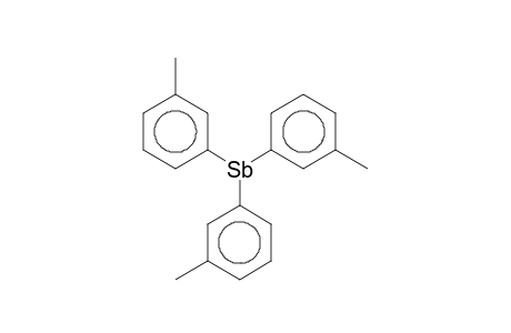 Tris(3-methylphenyl)stibane