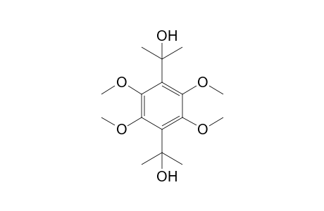 1,4-Bis(1-hydroxy-1-methylethyl)-2,3,5,6-tetramethoxybenzene