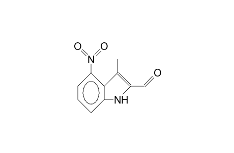 3-Methyl-4-nitro-2-indolecarbaldehyde